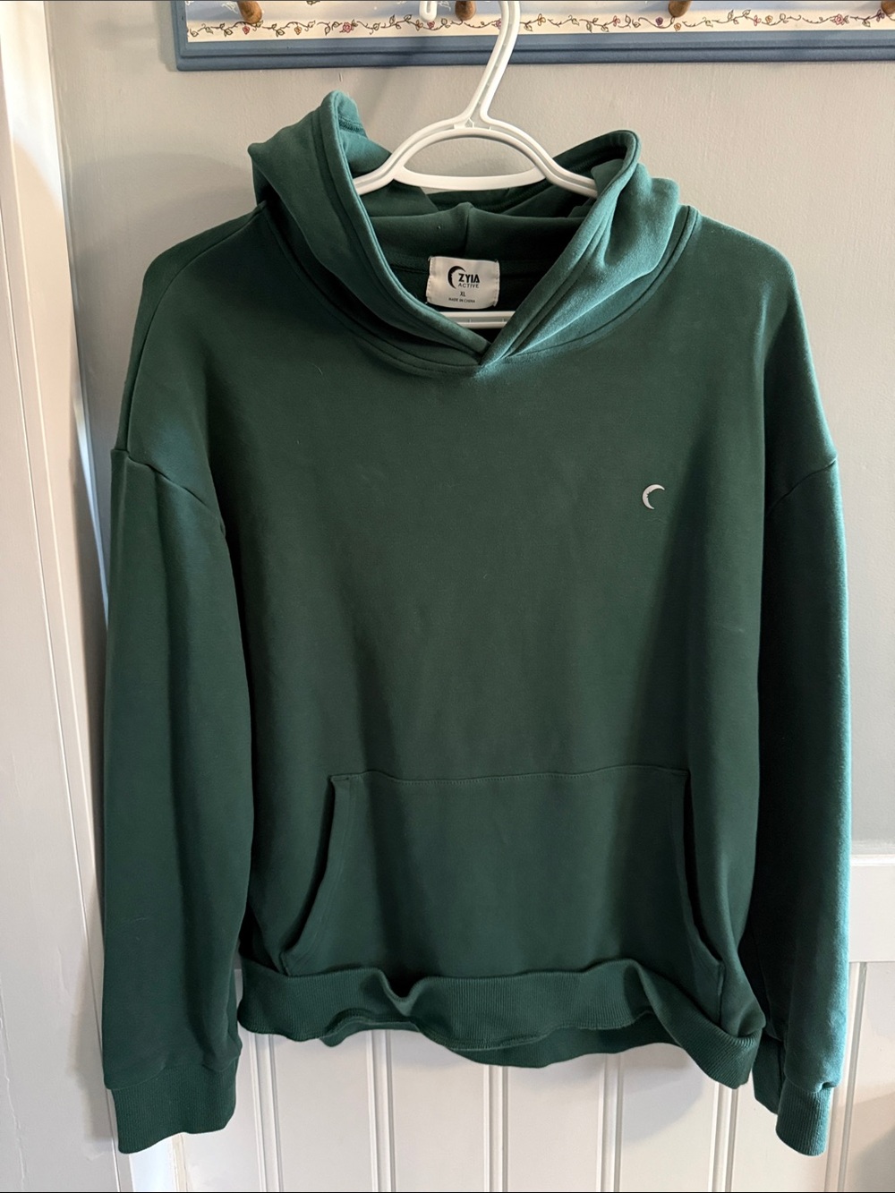ZYIA Forest Green Womens Hoodie